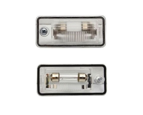 Feu éclaireur de plaque