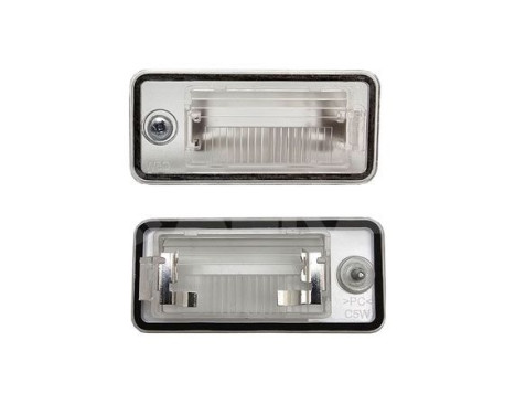 Feu éclaireur de plaque