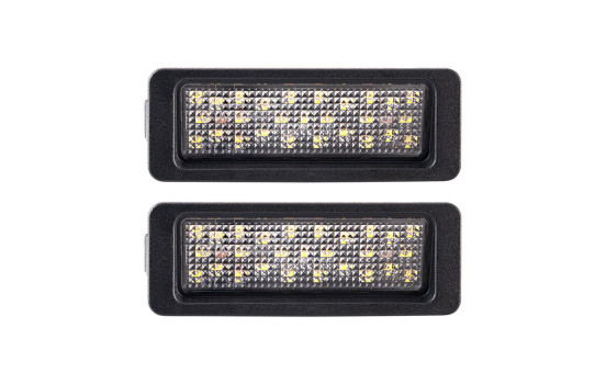 Kit d'éclairage de plaque d'immatriculation à LED compatible avec Volvo V40 2012-2019 DL VON03 AutoStyle