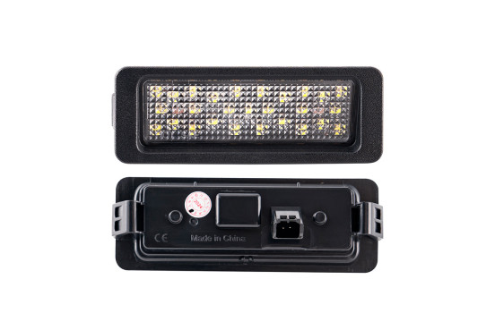 Kit d'éclairage de plaque d'immatriculation à LED compatible avec Volvo V40 2012-2019 DL VON03 AutoStyle, Image 3