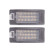 Kit d'éclairage de plaque d'immatriculation à LED pour Fiat 500X (6X) 2018-2022 / 500X (7X) 2021- / 500e 2020- DL FIN02 AutoStyle
