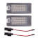 Kit d'éclairage de plaque d'immatriculation à LED pour Fiat 500X (6X) 2018-2022 / 500X (7X) 2021- / 500e 2020- DL FIN02 AutoStyle, Vignette 2