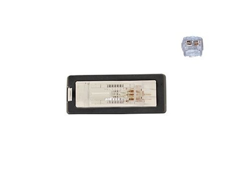 Lampe de plaque d'immatriculation 4356920 Van Wezel