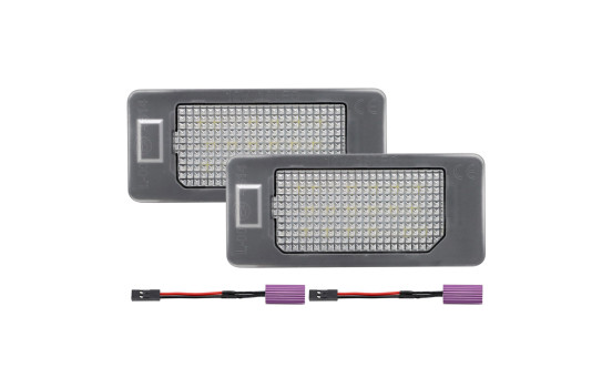 Set feux de plaque d'immatriculation LED sur mesure pour Seat Ibiza 6J / Ibiza ST / Alhambra / Ateca DL SEN02 AutoStyle