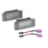 Set feux de plaque d'immatriculation LED sur mesure pour Seat Ibiza 6J / Ibiza ST / Alhambra / Ateca DL SEN02 AutoStyle, Vignette 4