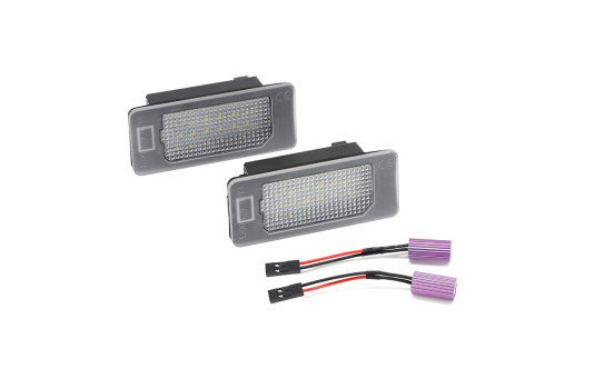 Set feux de plaque d'immatriculation LED sur mesure pour Seat Ibiza 6J / Ibiza ST / Alhambra / Ateca DL SEN02 AutoStyle, Image 4