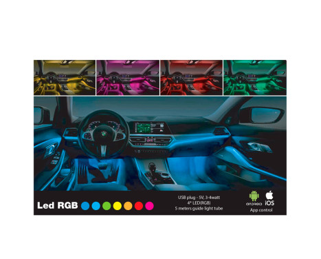 Simoni Racing Intérieur Ambiance RGB LED - 5 mètres