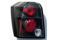 Ensemble de feux arrière compatible avec Dodge Caliber 2006- - Noir (sans feu antibrouillard) DL DOR01J AutoStyle