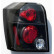 Ensemble de feux arrière compatible avec Dodge Caliber 2006- - Noir (sans feu antibrouillard) DL DOR01J AutoStyle
