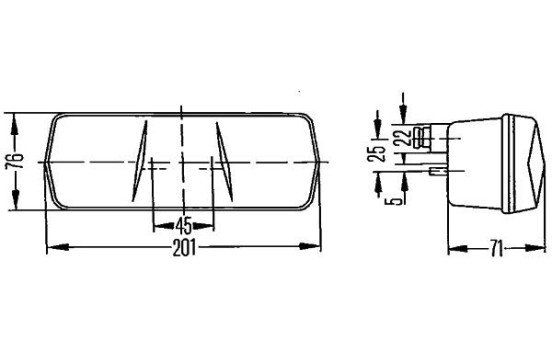 Feu arrière 2SD 001 680-271 Hella, Image 3