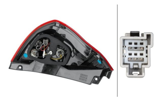 Feu arrière 2SD 354 850-021 Hella, Image 2