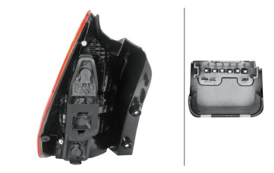 Feu arrière 2SK 008 659-121 Hella, Image 3