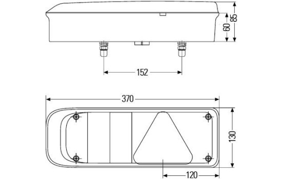 Feu arrière 2VP 340 934-201 Hella, Image 3