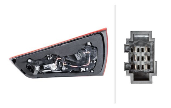 Feu arrière Audi A1 14- li led 2SK 011 735-051 Hella, Image 2