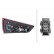 Feu arrière Audi A1 14- re led 2SK 011 735-061 Hella, Vignette 2