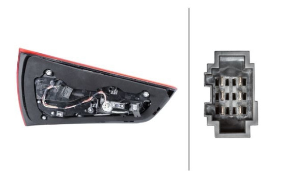 Feu arrière Audi A1 14- re led 2SK 011 735-061 Hella, Image 2