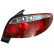 Feu arrière compatible avec Peugeot 206 (sauf CC/SW) - Rouge/Transparent DL PER49 AutoStyle