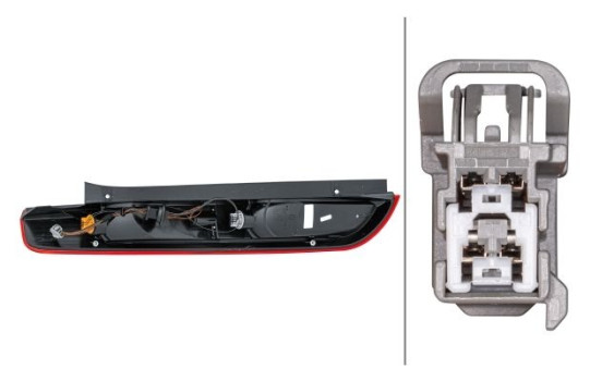 Feu arrière Ford Focus II 08- à LED 2SD 354 816-021 Hella, Image 2
