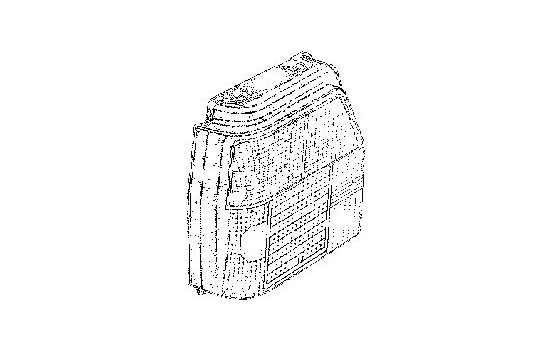 Feu arrière gauche 1735931 Van Wezel, Image 3