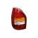 Feu arrière gauche (jusqu'à 2003) : clignotant orange 3790931 Van Wezel