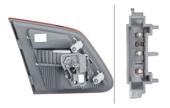 Feu arrière Mercedes B (W246) 11-14 re bi 2TZ 354 872-101 Hella, Image 2