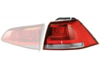 Feu arrière VW Golf VII (5G1/BE1) 13-libui 2SD 011 977-111 Hella