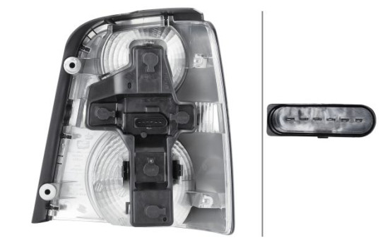 Feu arrière VW Touran (1T1/1T2) 11/06- li 2SK 009 477-091 Hella, Image 2
