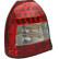 Feux arrière à LED compatibles avec Honda Civic HB 3 portes (1996-2001) - Rouge/Transparent DL HOR36L AutoStyle, Vignette 2