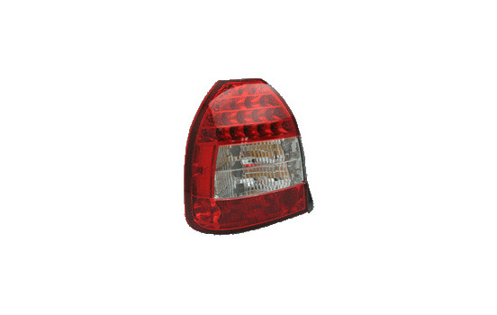 Feux arrière à LED compatibles avec Honda Civic HB 3 portes (1996-2001) - Rouge/Transparent DL HOR36L AutoStyle, Image 2