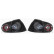 Feux arrière à LED compatibles avec Volkswagen Golf V 2003-2008 (hors Variant) - Noir DL VWR48LB AutoStyle