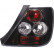 Feux arrière compatibles avec Honda Civic HB 3 portes 2001-2005 - Noir JDM DL HOR18J AutoStyle, Vignette 2