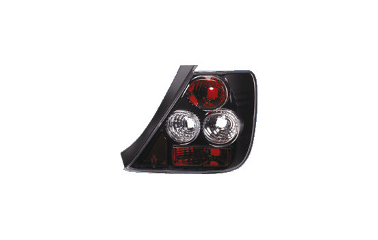 Feux arrière compatibles avec Honda Civic HB 3 portes 2001-2005 - Noir JDM DL HOR18J AutoStyle, Image 2