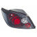 Feux arrière compatibles avec Peugeot 307 (sauf feux stop/marche avant) - Noir DL PER05B AutoStyle