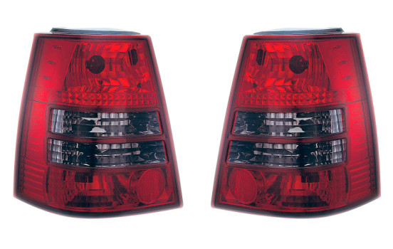 Feux arrière compatibles avec Volkswagen Golf IV/Bora Variant 1998-2004 - Rouge/Fumé DL VWR53RS AutoStyle