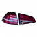 Kit feux arrière à LED GTi-Look adaptables sur Volkswagen Golf VII 2012-2017 sans variante Rouge / Fumée DL VWR22LRCD AutoStyle