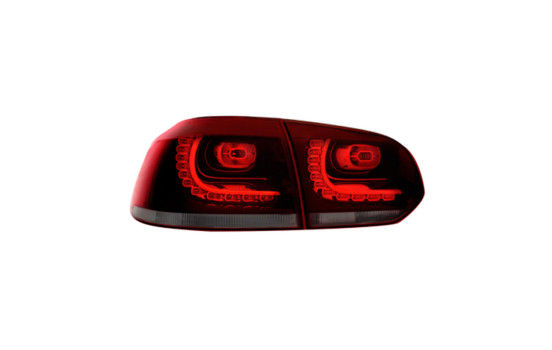 Kit feux arrière LED R-Look adaptables sur Volkswagen Golf VI 2008-2012 sans variante - Rouge / Fumée 441-19B3F4LD-AE AutoStyle, Image 3