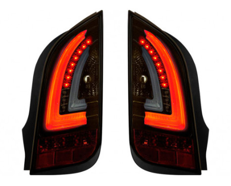 Set de feux arrière LED adaptés à Volkswagen Up! & Skoda Citigo 2011- - Noir/Fumé/Or DL VWR99SG AutoStyle