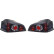 Set Feux Arrières adaptables pour Peugeot 106 1996- - Noir DL PER03B AutoStyle