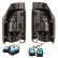 Set Feux Arrières LED pour Volkswagen Transporter T6 2015-2020 (avec hayon) - Noir - en DL VWR28LJD AutoStyle, Vignette 4
