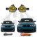 Ensemble de phares antibrouillard HD Tuning 1280688 Diederichs, Vignette 3