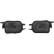 Ensemble de phares antibrouillard HD Tuning 1671289 Diederichs