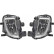 Ensemble de phares antibrouillard HD Tuning 2216388 Diederichs