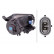 Feu antibrouillard Audi Q7 (4L) 09-15 li H11 1N0 010 327-151 Hella, Vignette 2