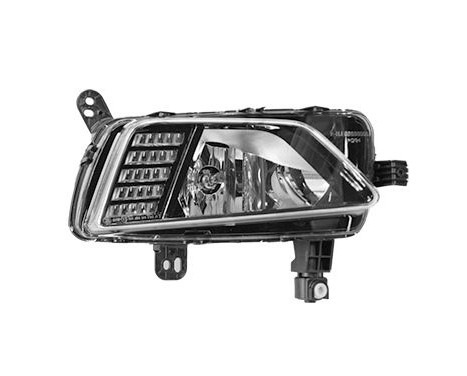 Feu antibrouillard droit 5751996 Van Wezel