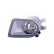 Feu antibrouillard droit V50 5943996 Van Wezel