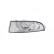 Feu antibrouillard gauche H8 7623995 Van Wezel, Vignette 2