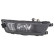 Feux antibrouillard/feux de jour Skoda Rapid 12-19 à LED noires 1NG 354 844-141 Hella