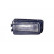 Phare antibrouillard 80 gauche BLANC 0320997 Van Wezel, Vignette 2