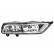 Phare antibrouillard/feu de virage/feux de jour VW Passat 10-14 re H8 1ND 010 545-141 Hella