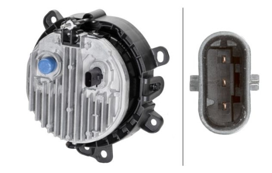 Phare antibrouillard Mini (F55) 2014- à LED 1N1 011 748-041 Hella